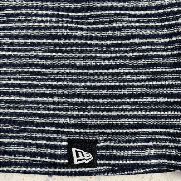 NFL Team Apparel New Orleans Saints Graphic Striped Tee Women’s Large Black Gold - Picture 6 of 9